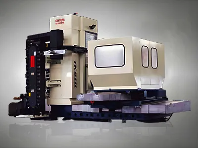 Mandrinadora-fresadora CNC de mesa