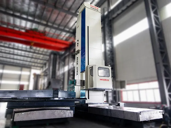 Mandrinadora-fresadora CNC de piso