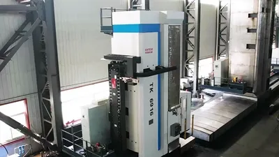 Mandrinadora-fresadora CNC de piso TK6916