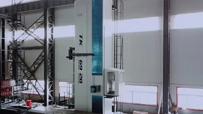 Mandrinadora-fresadora CNC de piso TK6920
