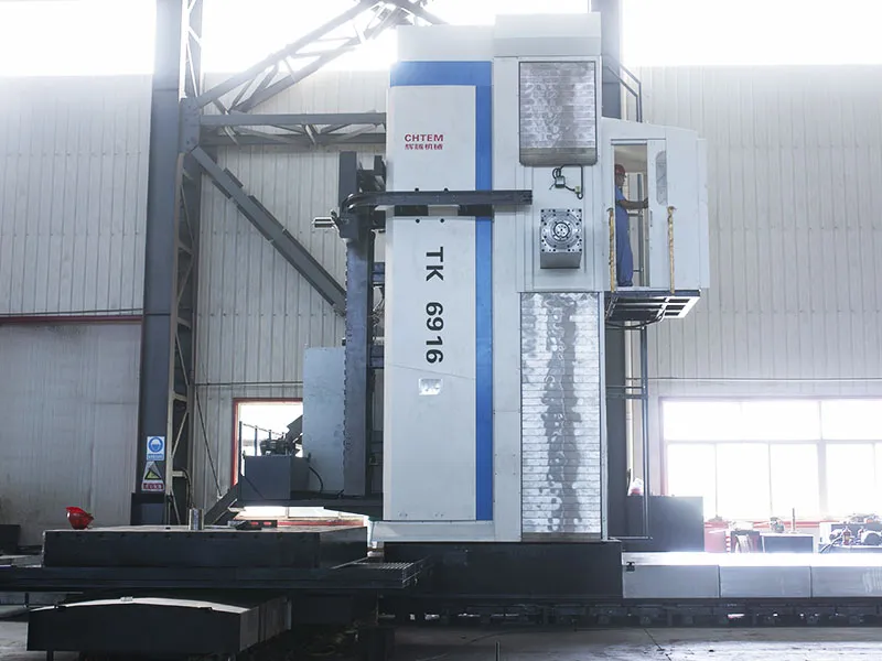 Mandrinadora-fresadora CNC de piso