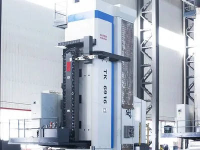 Mandrinadora-fresadora CNC de piso TK6916