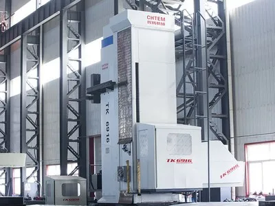 Mandrinadora-fresadora CNC de piso TK6916