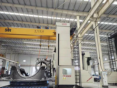 Mandrinadora-fresadora CNC de piso