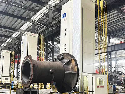 Mandrinadora-fresadora CNC de piso